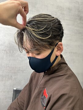 ネクスト 静岡店(NEXT) NEXT静岡 マッシュパーマ/センターパート/メッシュハイライト