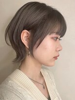 トレヘアー 京都 烏丸(tRe hair) 大人ガーリー/チョコレート/モードヘア/プリカール/束間ショート