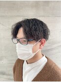 ツイストスパイラルパーマ/メンズパーマ/メンズカット/高崎/眉毛