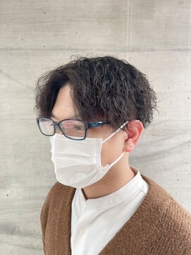 シアター 高崎(THEATER) ツイストスパイラルパーマ/メンズパーマ/メンズカット/高崎/眉毛