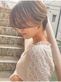 うるちゅる髪に髪質改善される髪質改善×似合わせカラー/元住吉