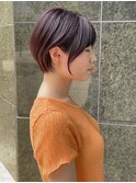 髪質改善大人ショートヘア/ボブ/顔周りレイヤー[調布]._.