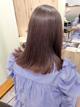 スニュウ(snuw) 似合わせカットボブ小顔カットグレージュミルクティ