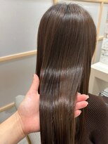 サロン LH(salon LH) うる艶ストレートロング/ショコラブラウン