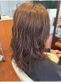 ふんわりパーマ