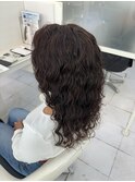 カーリーパーマスパイラルツイストスパイラル外国人風海外風