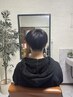 メンズ縮毛+カット