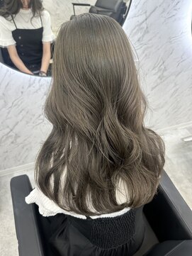 ドットモーダ 町田店(dot. mooda) 【韓国レイヤーカット×オリーブベージュ】韓国/町田/町田駅