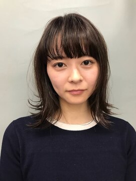 キーチェ 梅田中崎町(keych) レイヤーカット/ウェーブミディアム[中崎町/梅田駅］