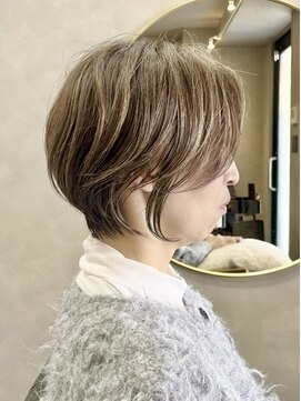 ミルシェ(MILSHE) ショートボブ/大人キレイ/似合わせ小顔/白髪ぼかし/脱白髪染め