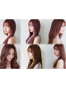 ≪髪質改善カラーエステ≫可愛くいたい女子に人気の【Hip's deco】♪柔らかい透明感のあるキレイな色みに★
