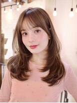 ベル 表参道店(Belle)&nbsp;ワンカールで可愛くなれる＊レイヤー×お顔まわりカット