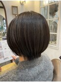 大人ショートボブ