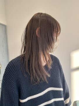 ロテ(LOTE.) 黒髪/クラゲヘアー/オリーブグレー/小顔/ココアベージュ/一宮