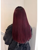 ガリカ シーム(Gallica/SEAM)&nbsp;ケアブリーチで暖色系カラー/ボルドーレッド/ワインレッド