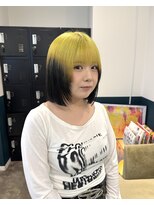 ソル オモテサンドウ 表参道 青山(SOL . OMOTESANDO)&nbsp;ブリーチ2回ルーツカラー　stylist聖斗