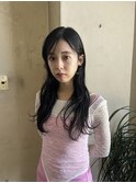 プルシールエクステ/エクステ/黒髪ロング