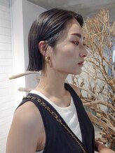 ディルト 代々木上原(DILT)&nbsp;切りっぱなしボブミニボブ前下がりボブラインボブ小顔ボブボブ