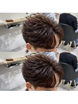 アイトーキョープラスシー 横浜(AI TOKYO+Sea)&nbsp;横浜/高島町/フェザーパーマ/毛流れパーマ/センターパート