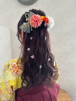アクイール ピュール ヘア(Accueillir Pur hair)&nbsp;ハーフアップアレンジ