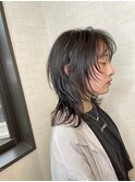 ダークパープル/ナチュラルショート/ミルクブラウン/夏/河原町