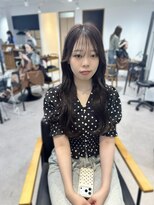 ネオリーブ クーロ(Neolive curro)&nbsp;    韓国風ロングレイヤー×ラベンダーピンク