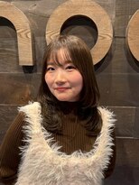 カノエ 山口小郡店(canoe) オリーブブラウン×レイヤーカット