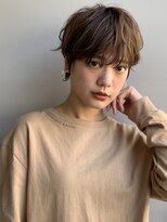 ブラウヘアアンドケア(care)&nbsp;クールなニュアンスショート
