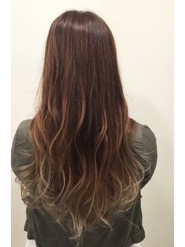 ネオンズ 札幌駅JR55ビル店(NEON´S) 【バレイヤージュグラデーション】＊ヘーゼルナッツ＊