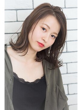 アドラーブル 松崎店(adorable) 【adorable】うるツヤウェット感☆外ハネワンカールボブ