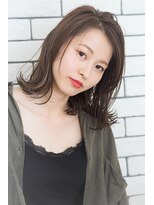 アドラーブル 松崎店(adorable) 【adorable】うるツヤウェット感☆外ハネワンカールボブ