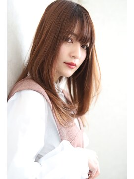 フレーム へアアンドトリートメント 天王寺北口店(FRAME) 【FRAME 天王寺あべの】王道のうるツヤ愛されロングレイヤー