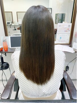 グーフィートーキョー 銀座(Goofy Tokyo) 酸熱トリートメント/アッシュベージュ/髪質改善トリートメント