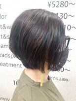 モリオ フロム ロンドン サッポロファクトリー店(morio FROM LONDON)&nbsp;【morio】大人ショートボブ