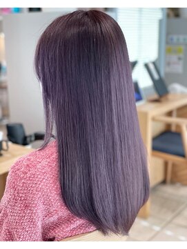 ヘアーサロン エムプラス ヨツバコ店(HAIR SALON M.PLUS) 髪質改善カラー×モーブカラー×ピンクラベンダー
