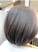 大人女子のふんわり柔らかボブ