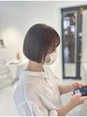 【Cuem菅原】ミニボブタイトヘルシースタイル