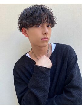 メーヴェ(Mowen) 【mowen南堀江】メンズツイストパーマ×マッシュショート