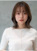 20代30代かわいい/顔周りレイヤー/髪質改善/髪質改善ストレート