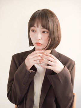 ジュール 大分(Joule) セクションカラー/ペールベージュ/透明感ボブ[大分駅]