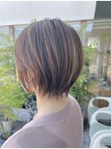 【LOVEST服部】ショートボブ/ふんわりカール/ くびれショート