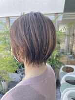 ラヴェストバイフレイスウェル(LOVEST by frace well)&nbsp;【LOVEST服部】ショートボブ/ふんわりカール/ くびれショート