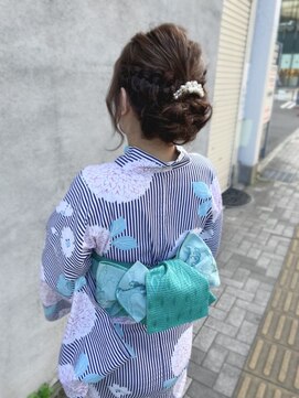 スイート ヘアデザイン(Suite HAIR DESIGN) 浴衣 着付け ヘアアレンジ