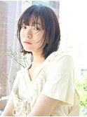 【December】就活カラー×ブリーチなし透明感グレージュカラー◎