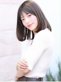 髪質改善・小顔・オリーブカラー・グレージュ・【藤波】