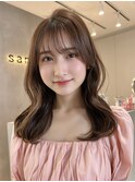 韓国ヘア/顔周りカット/レイヤーカット/前髪カット