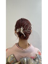 ゲリールエノミヤ(guerir enomiya)&nbsp;【guerir enomiya】成人式アップスタイル