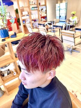 ヘア スパ ビューティー エールフォルム(HAIR SPA BEAUTY YELLFORME) 暖色レッドカラー★