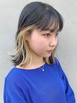 ヒート バイ アンカットラウンジ 渋谷(HEAT by UNCUT&LOUNGE) ☆ダブルカラー/インナーカラー/ケアブリーチ/ハイライト　渋谷