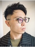 フェード/FADE /パーマ/アップバング/ショート/バーバー/MENS